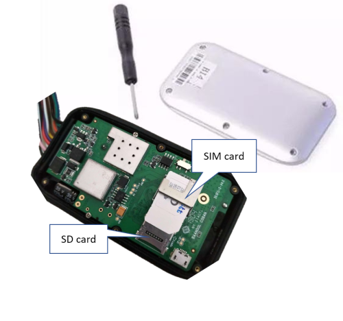 Inserting SIM card