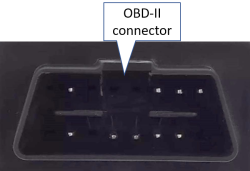 Connect the device to the vehicle circuit