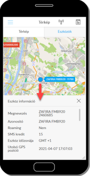 Térképes információk